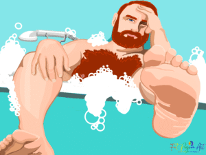 Bath Time Print