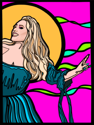 Adele Print
