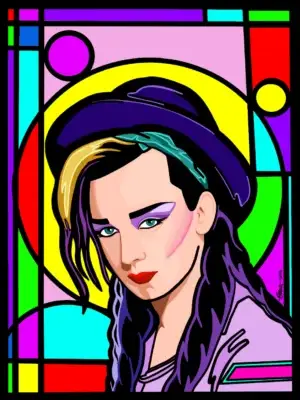 Boy George: Culture Club Print