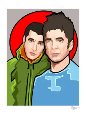 The Gallaghers Print