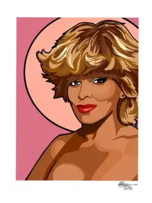 Tina Turner 2 Print
