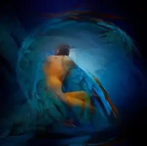 The Fallen Angel Blue