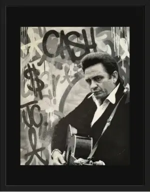 Man In Black - Print