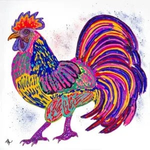 Rooster Royal - Print