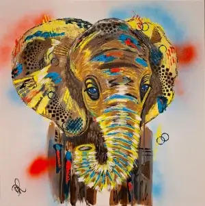 Nellie The Elephant  - Print