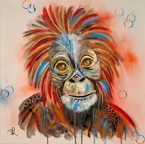 Milo The Orangutan - Print
