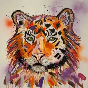 Ravi The Tiger - Print