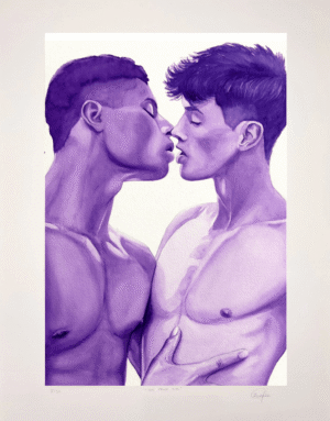 Pride Kiss Purple