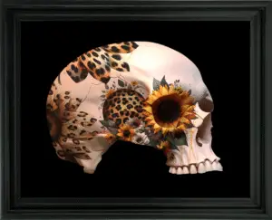 Sunflower Skull