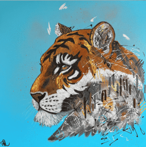 Abira The Tiger - Print