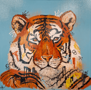 Trevor The Tiger - Print