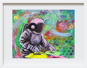 Space DJ - Print
