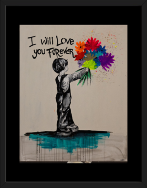 I Will Always Love You - A2 Framed Print